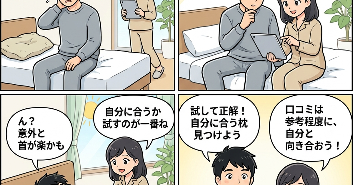まとめ: Recovery Sleep枕の口コミから見えてくる、選ぶ前の向き合い方