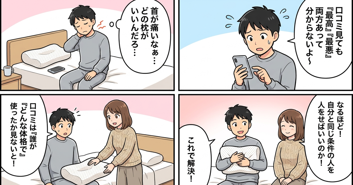 まとめ:口コミを読むときに見るべきは「誰が・どんな条件で」使ったか