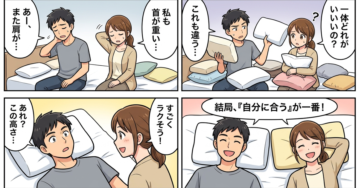 まとめ:肩こりに効く枕、結局これが一番大事だった