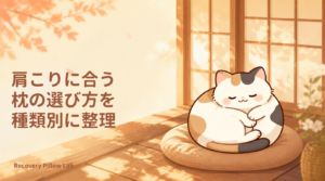 肩こりに合う枕の選び方を種類別に整理